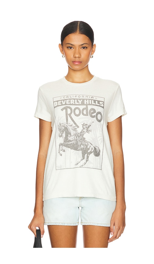 Shop Re/done Rodeo Drive 70s Loose Tee In White