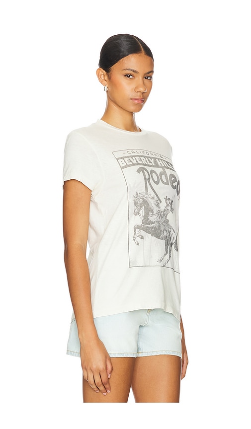 Shop Re/done Rodeo Drive 70s Loose Tee In White