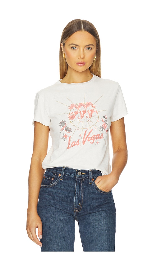 Vegas Classic Tee in White. - size L (also in M, S, XS) - RE/DONE - Modalova