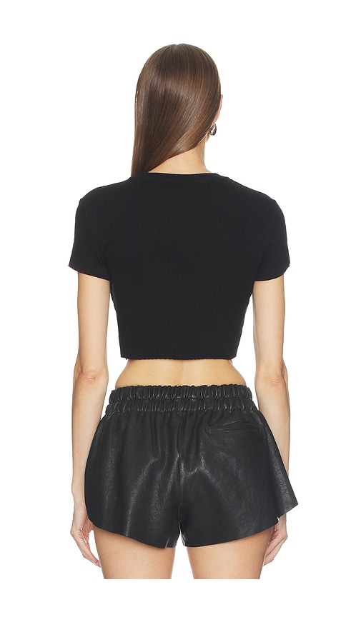  Re/done Crop-top 60s In Black. Größe Xs. Also In S, M. 