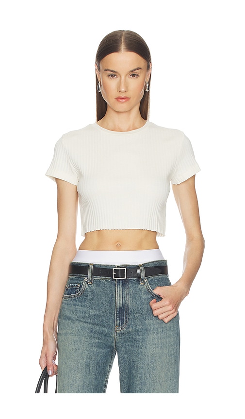 RE/DONE Cropped 60s Slim Tee