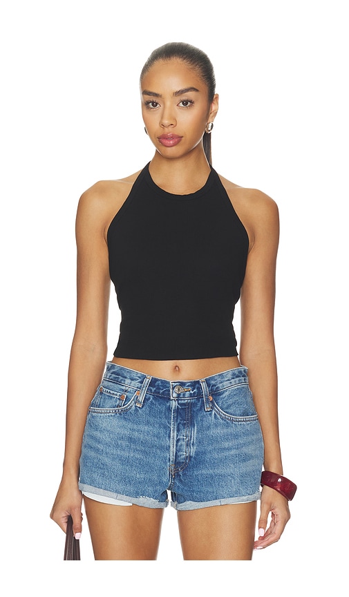 RE/DONE Sylvie Halter in Black. - size L (also in M, S)