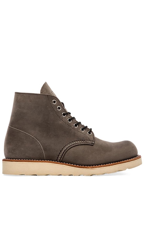 red wing round toe