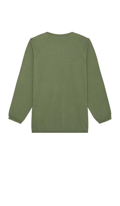 Shop Reebok X Hed Mayner Long Sleeve T-shirt In Army Green