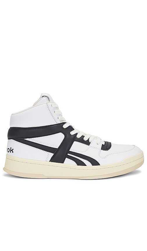 Reebok Bb5600 Sneaker in White Black REVOLVE