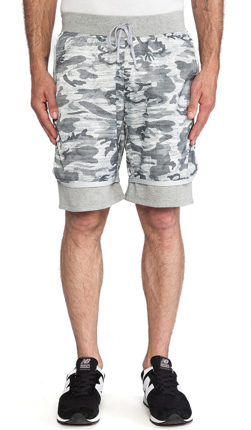 Camo Print Hybrid Short