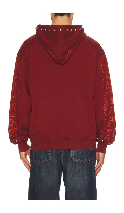  Revenge Hoodie Tribal In Red. Größe S. Also In M, L, Xl/1x. 