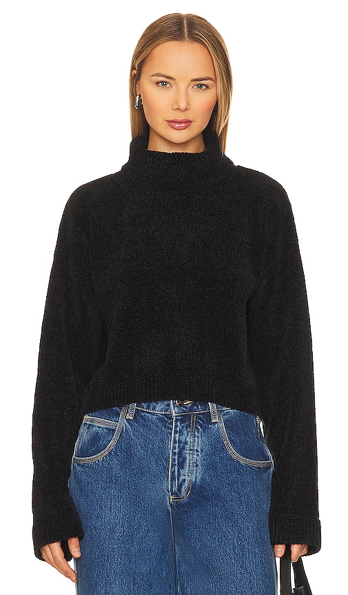 Re Ona Slouchy Sweater In Black
