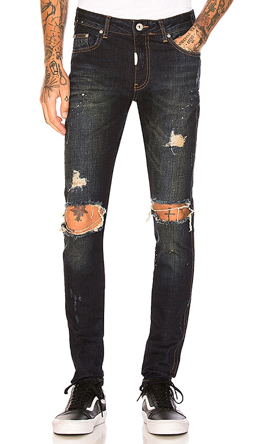 Denim destroyed