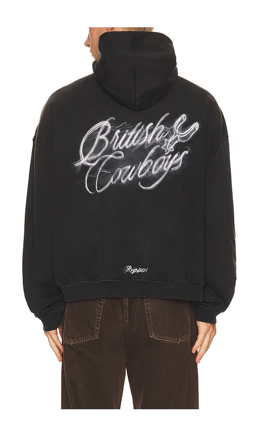 Represent Stylish Stained Sweater For Men In Black