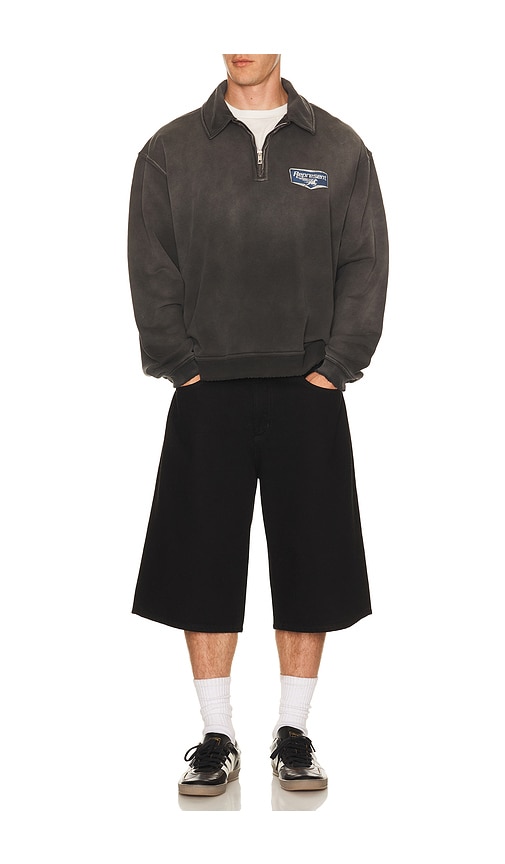  Represent Pullover Mit Viertelreissverschluss Nothing Faster In Black. Größe S. Also In M, L. 