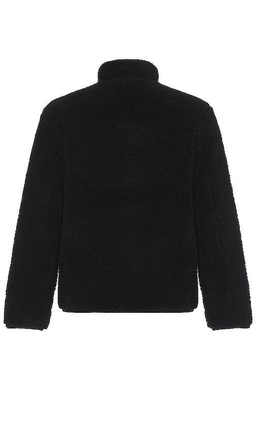 Shop Represent Fleece Zip Through In Black