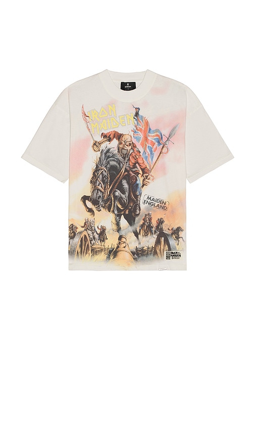 Represent X Iron Maiden Steed Tee In Multi