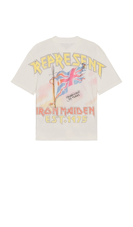 Represent X Iron Maiden Steed Tee In Multi