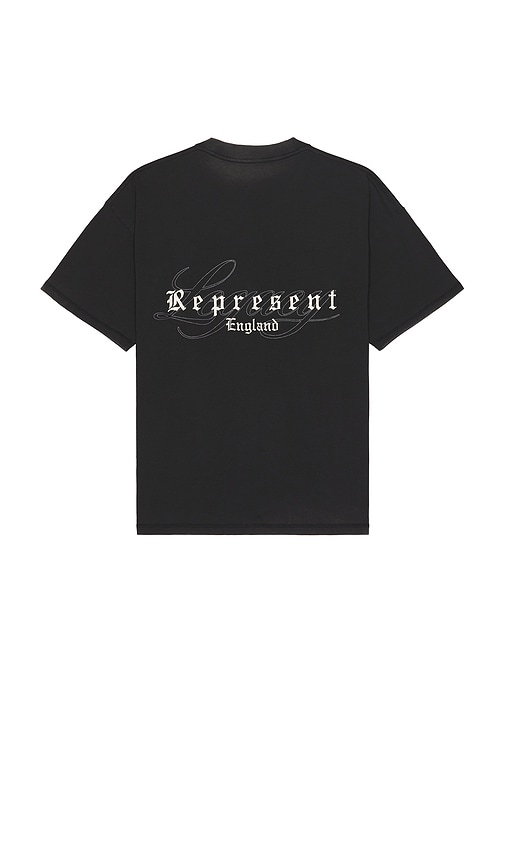 Represent Legacy Overprint Tee In Black