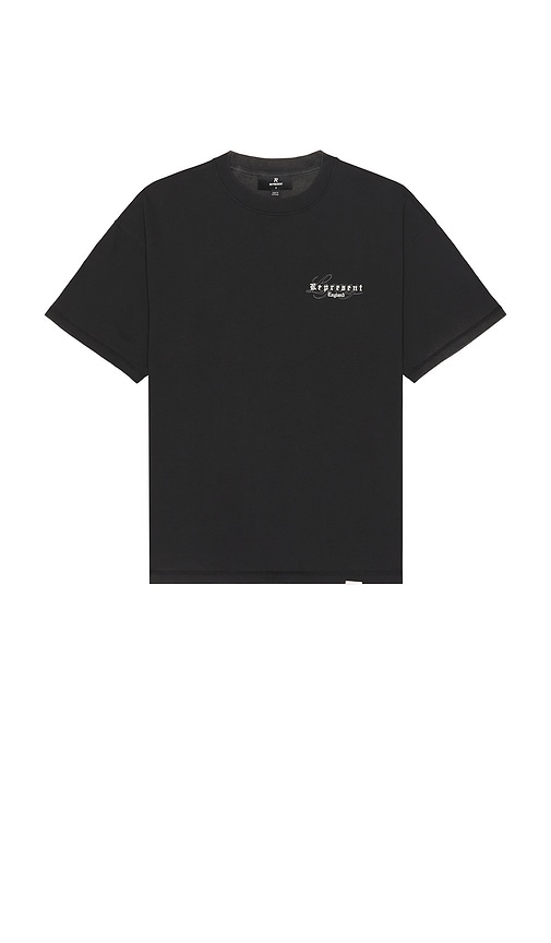 Represent Legacy Overprint Tee In Black