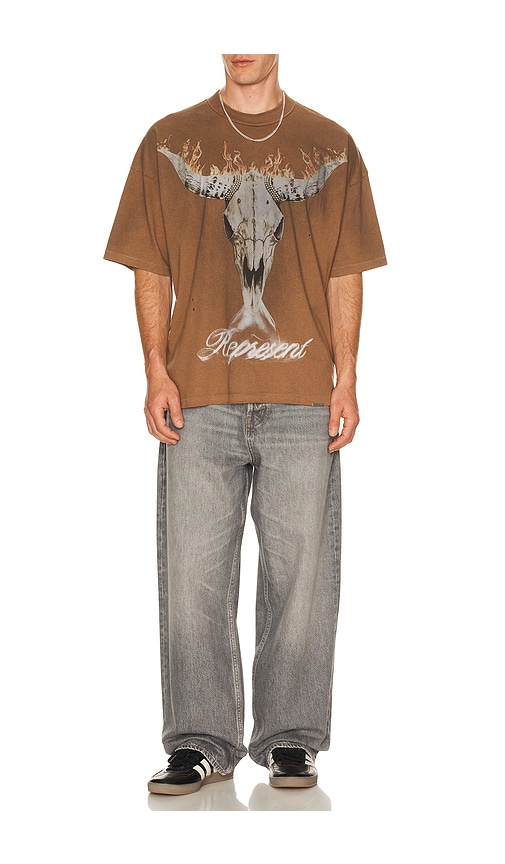  Represent Shirt British Cowboys In Brown. Größe S. Also In M, L, Xl/1x. 