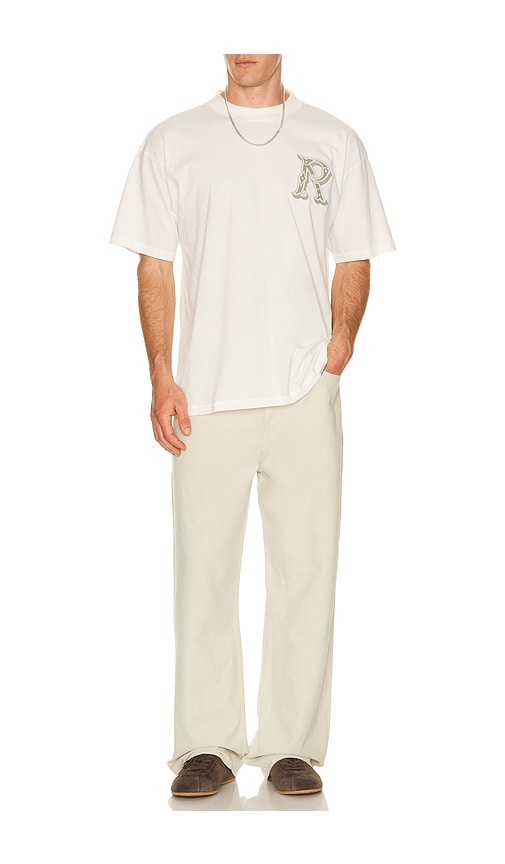  Represent Shirt Western Initial In White. Größe S. Also In M, L. 
