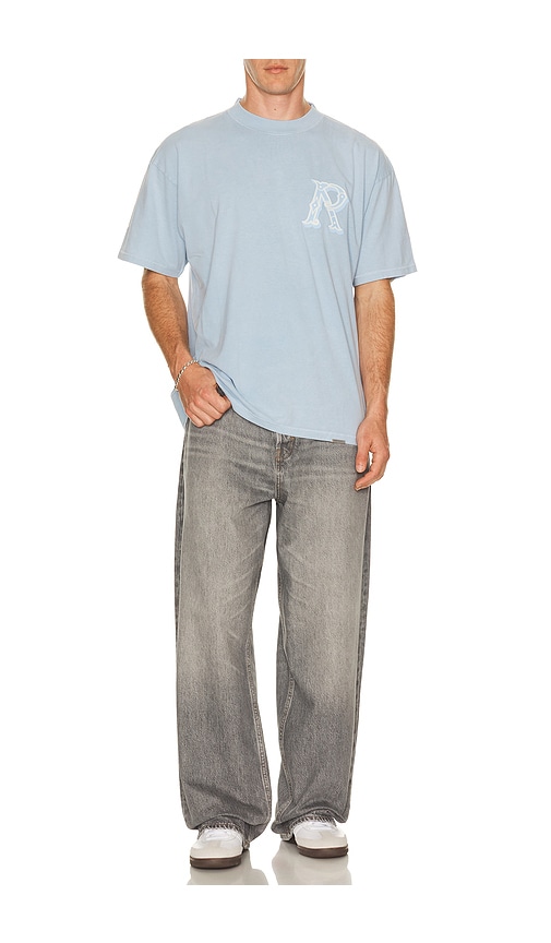  Represent Shirt Western Initial In Baby Blue. Größe S. Also In M, L. 