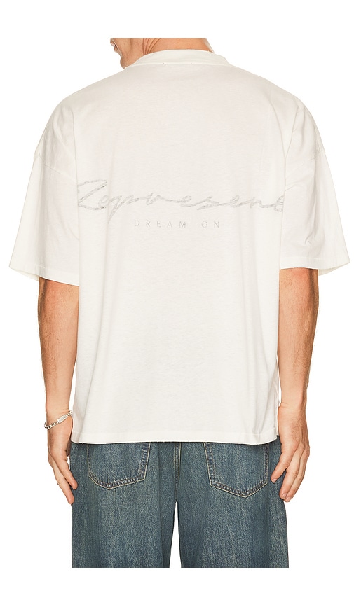 Represent T Shirt Western Doberman Graphic Crew Neck In Multi