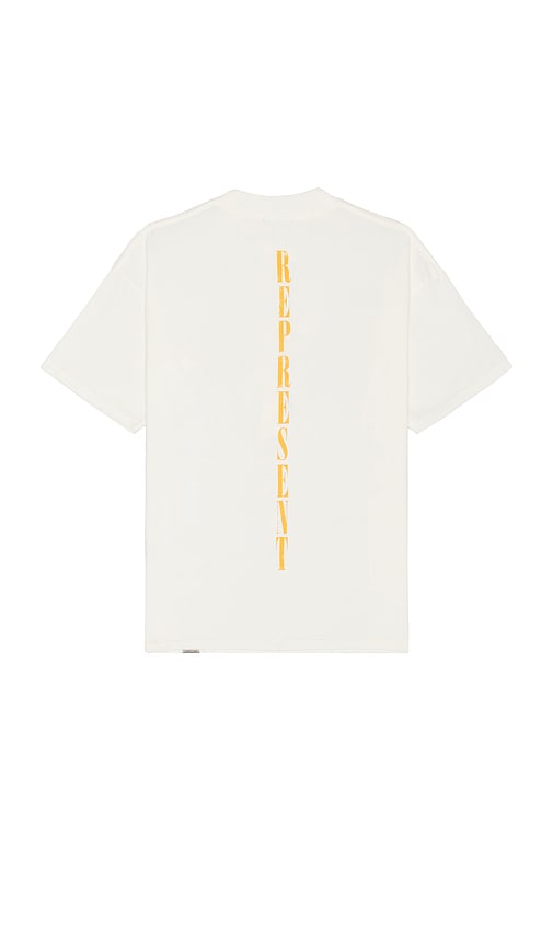 Shop Represent Reborn T-shirt In 白底