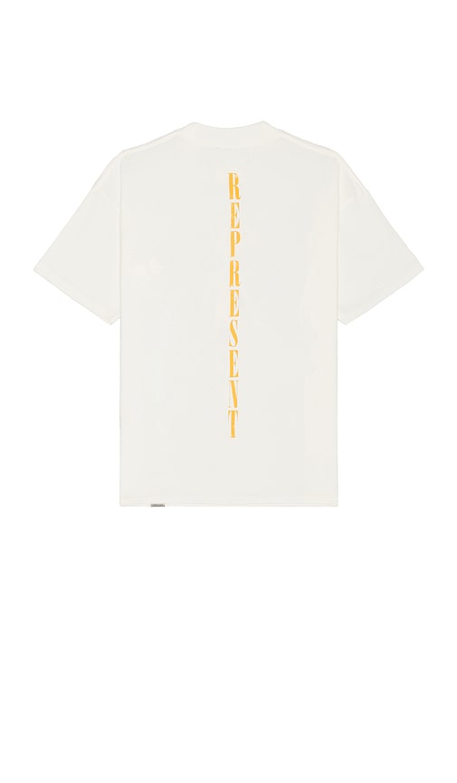 Shop Represent Reborn T-shirt In 白底