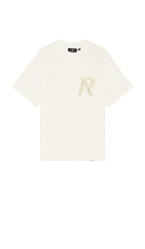 Shop Represent Masking Tape Initial T-shirt In Flat White