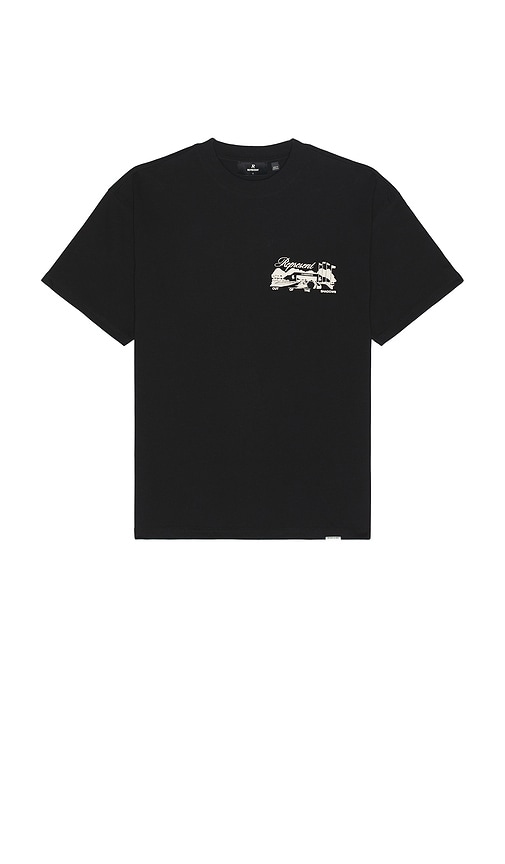 Represent Race Way T-shirt In Jet Black