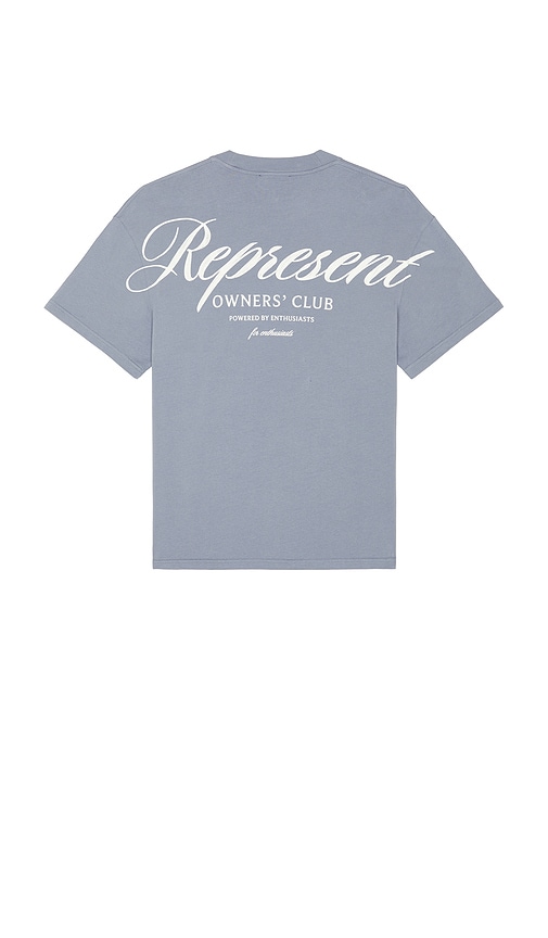 Owners Club Script Tee in Slate. - size L (also in M) - REPRESENT - Modalova