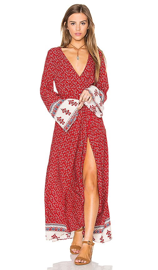 revolve red maxi dress