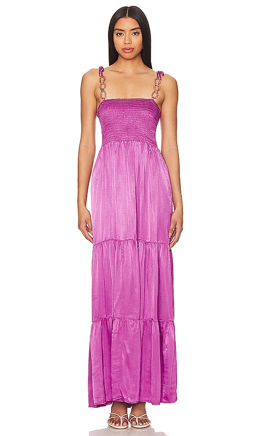 Shop Rays For Days Elanor Dress In Purple