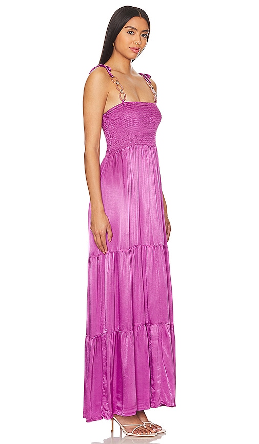 Shop Rays For Days Elanor Dress In Purple