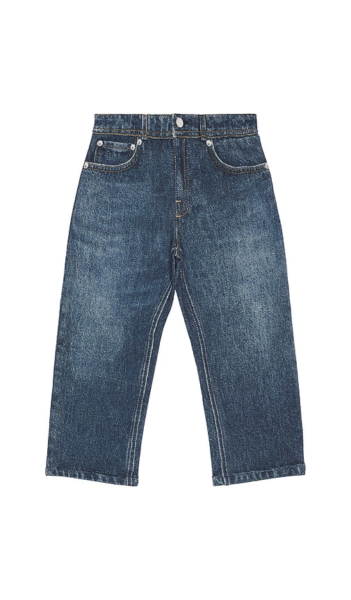 Rag & Bone Mini Miramar Wide Leg In Blue