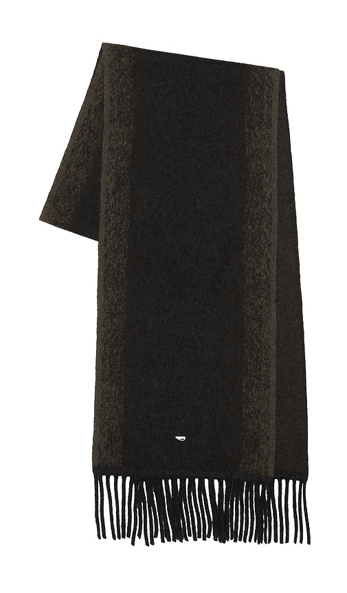 Downing Cashmere Blend Scarf in Green.