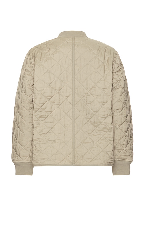 Rag & Bone Gray Focus Quilted Liner Jacket In Grey