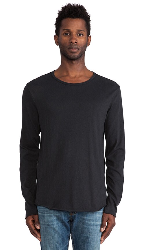 Raw Edge LS Tee