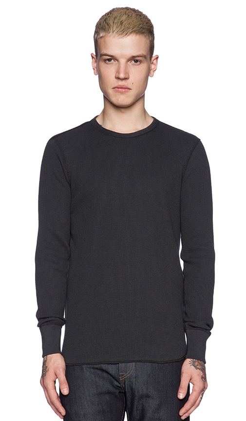 Rag and bone waffle hot sale crew