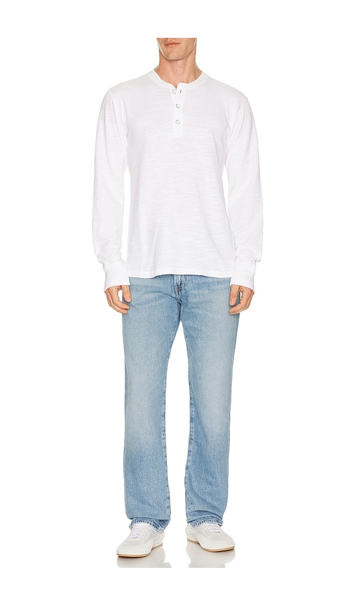  Rag & Bone Henley-shirt In White. Größe S. Also In M, L, Xl. 