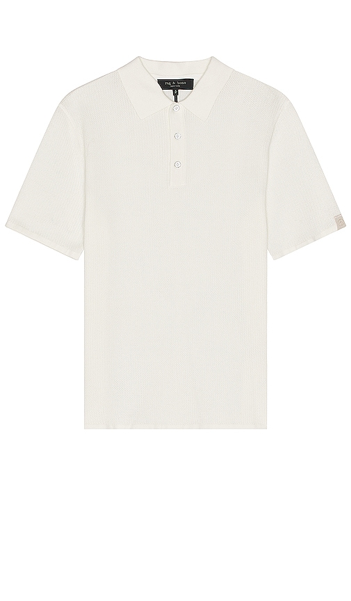 Mens Polo Ralph Lauren white Waffle-Knit Henley Shirt | Harrods #  {CountryCode}