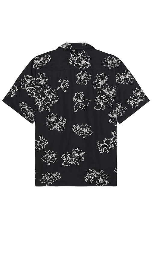 Shop Rag & Bone Avery Resort Shirt In Black