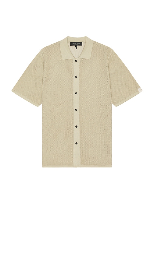 Shop Rag & Bone Payton Shirt In Tan