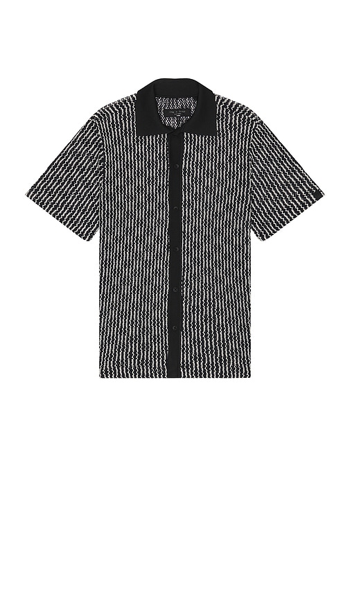 Shop Rag & Bone Payton Shirt In Black