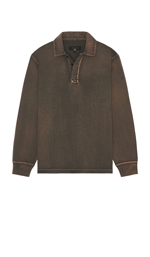 Washed Rugby Polo in . Size M, S, XL/1X - Rag & Bone - Modalova