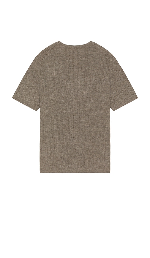 Rag & Bone Crawford Cashmere Blend Tee In Brown