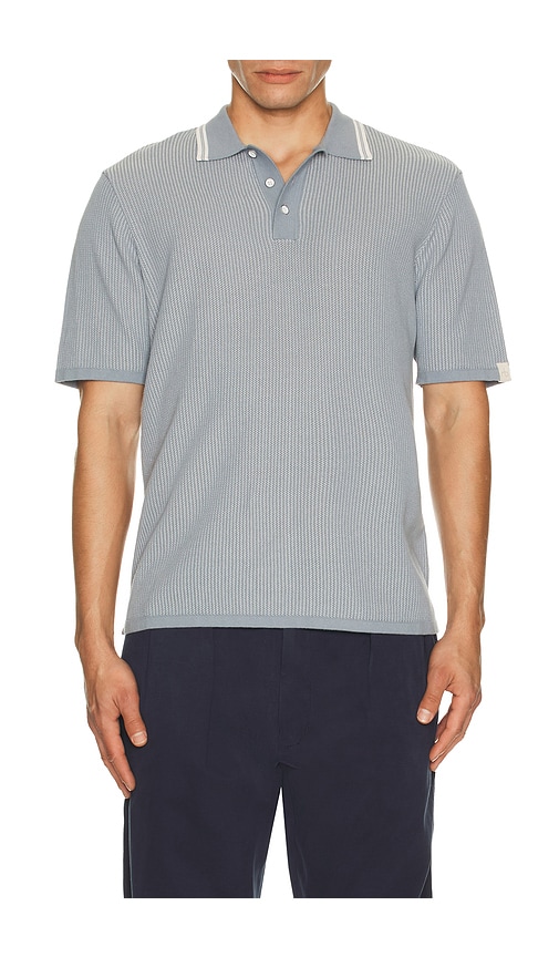 Rag Bone Harvey Tipped Polo en Blue Taille XL1X Also en M S 287 €