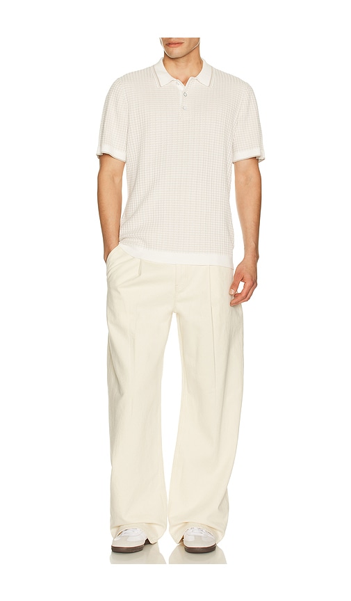  Rag & Bone Polohemd Harvey In Beige. Größe S. Also In M, L, Xl/1x. 
