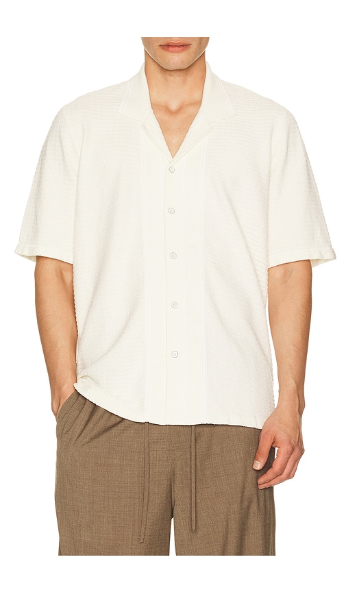 Rag Bone CHEMISE CAMP ZUMA en Ivory Taille M Also en S L XL1X 321 €