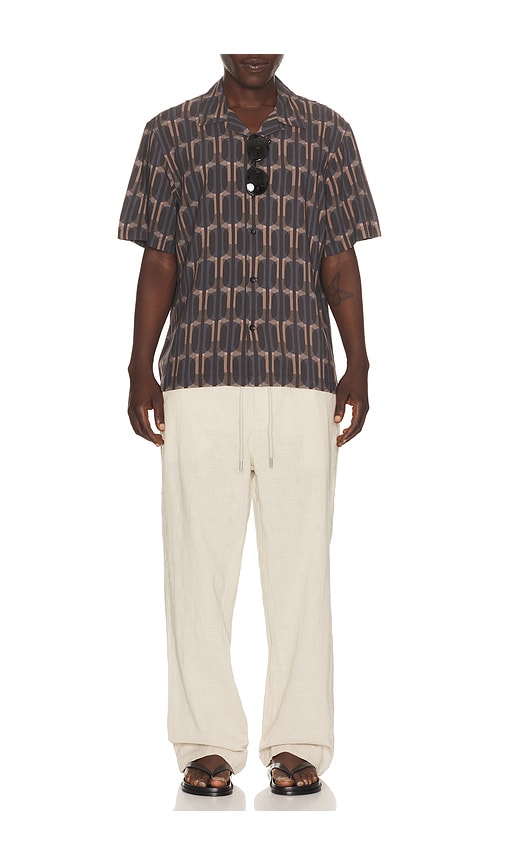  Rag & Bone Shirt Mit Aufdruck Avery In Brown. Größe S. Also In M, L, Xl/1x. 