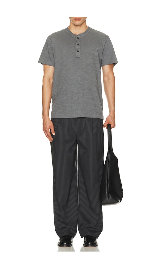  Rag & Bone Henley-shirt In Slate. Größe S. Also In M, L, Xl/1x. 