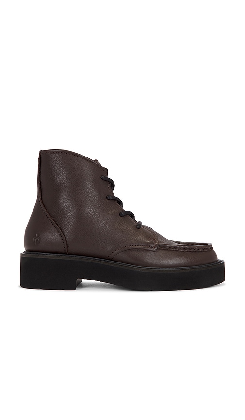 Shop Rag & Bone Tucker Mid Lace Up Boot In Dark Espresso